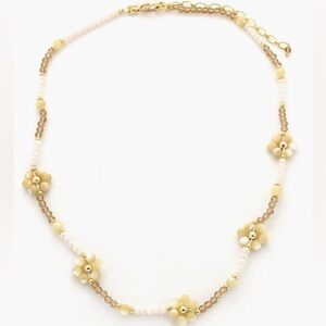 Panacea Beaded Flower Station Necklace - Brand New from Nordstrom Rack